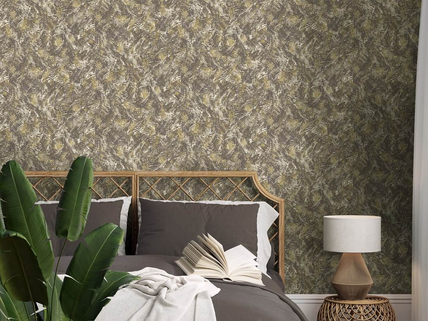 Tapeta artystyczne pióra Holden 36342 Pluma Arabesque