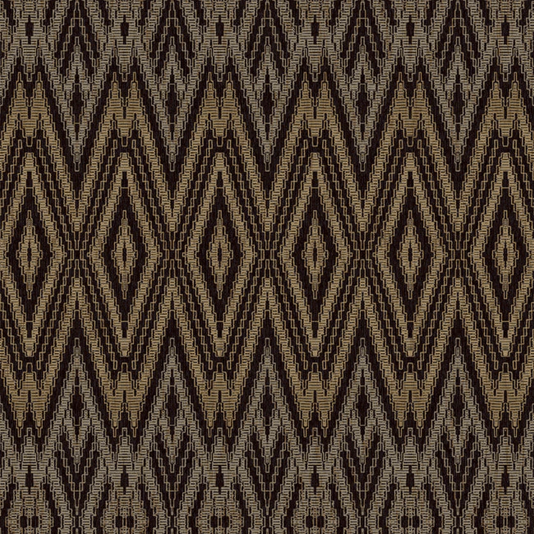 Tapeta geometryczna w etnicznym stylu York Wallcoverings EV3912 Diamond Marquise Casual Elegance