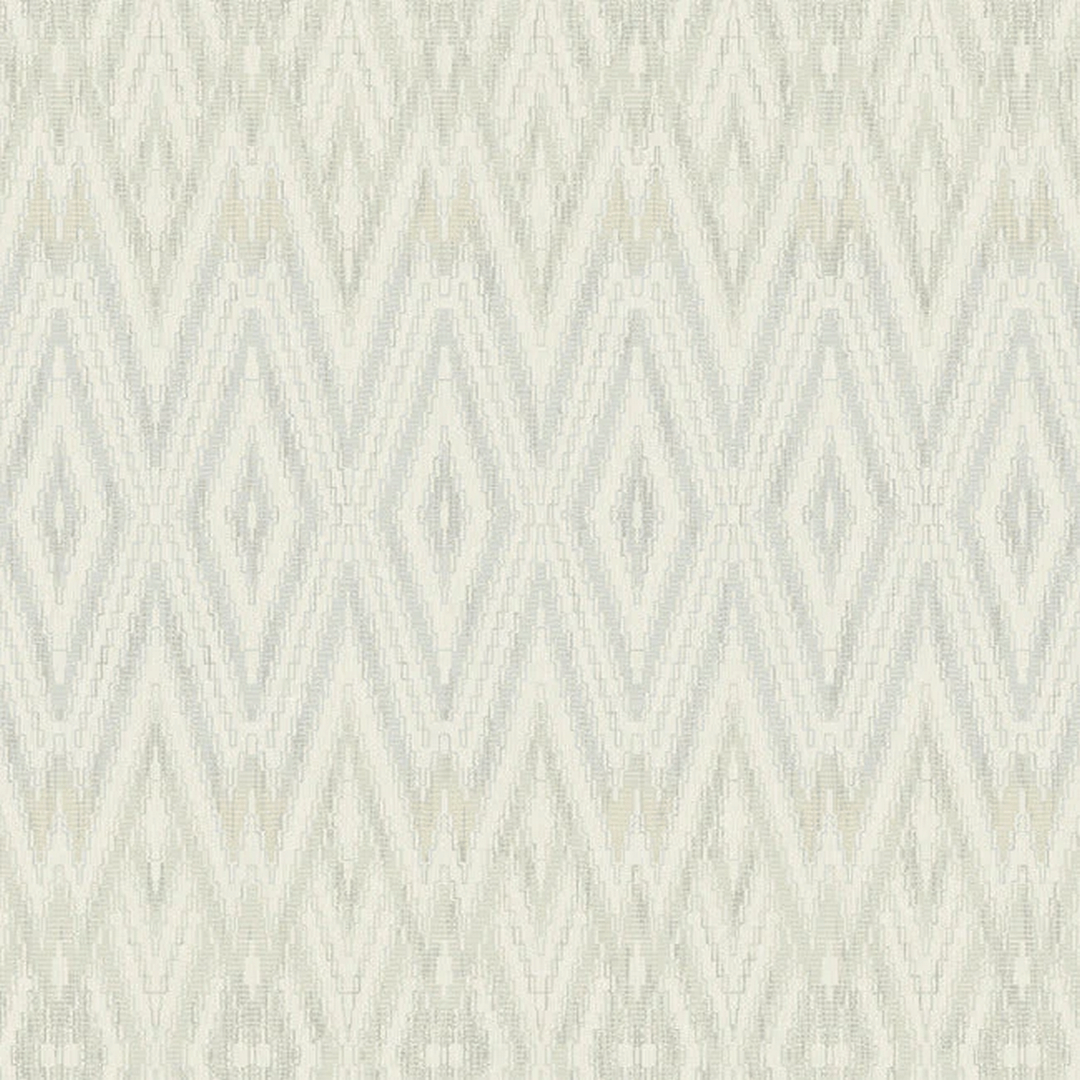 Tapeta geometryczna w etnicznym stylu York Wallcoverings EV3914 Diamond Marquise Casual Elegance