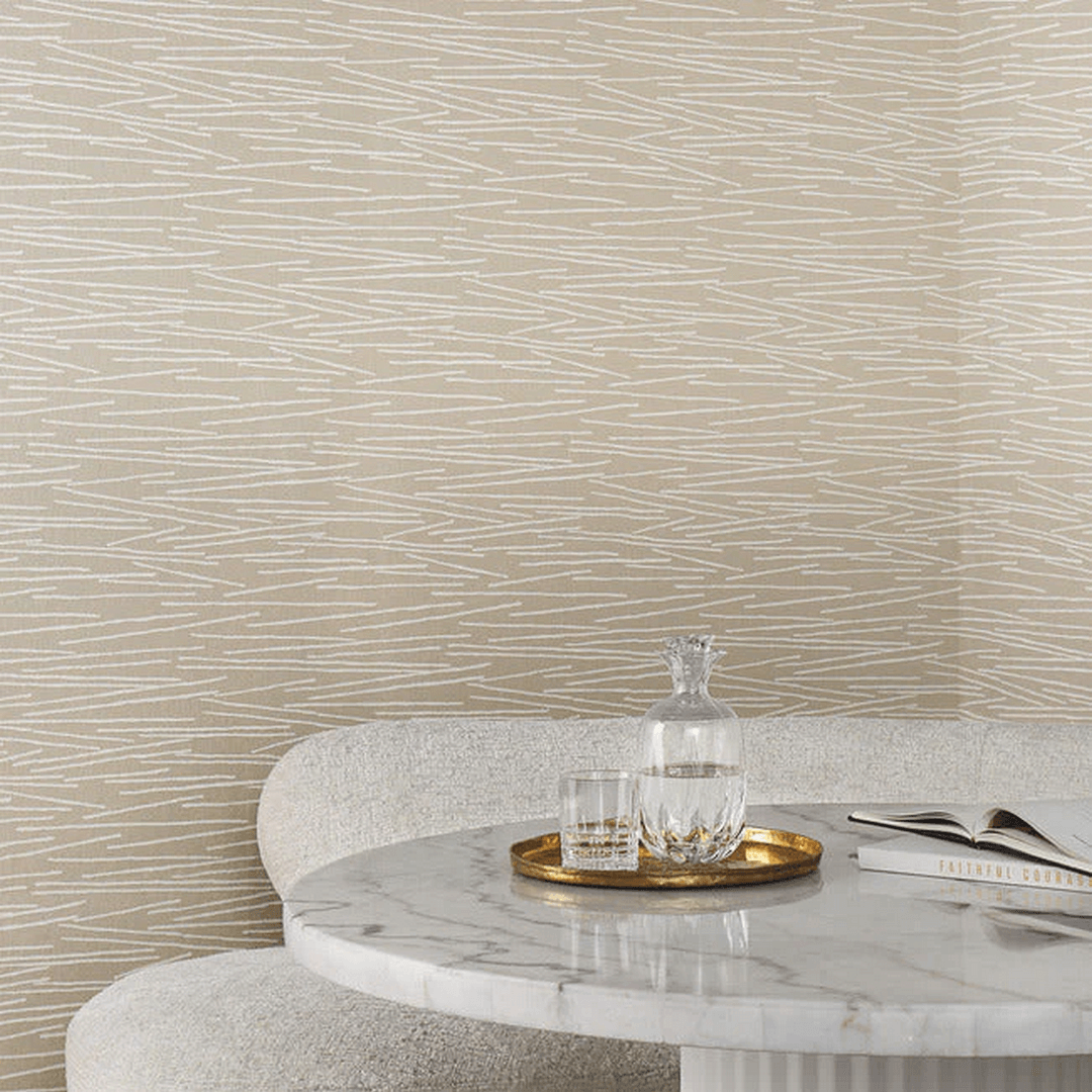 Tapeta kreski York Wallcoverings EV3930 Line Horizon Casual Elegance