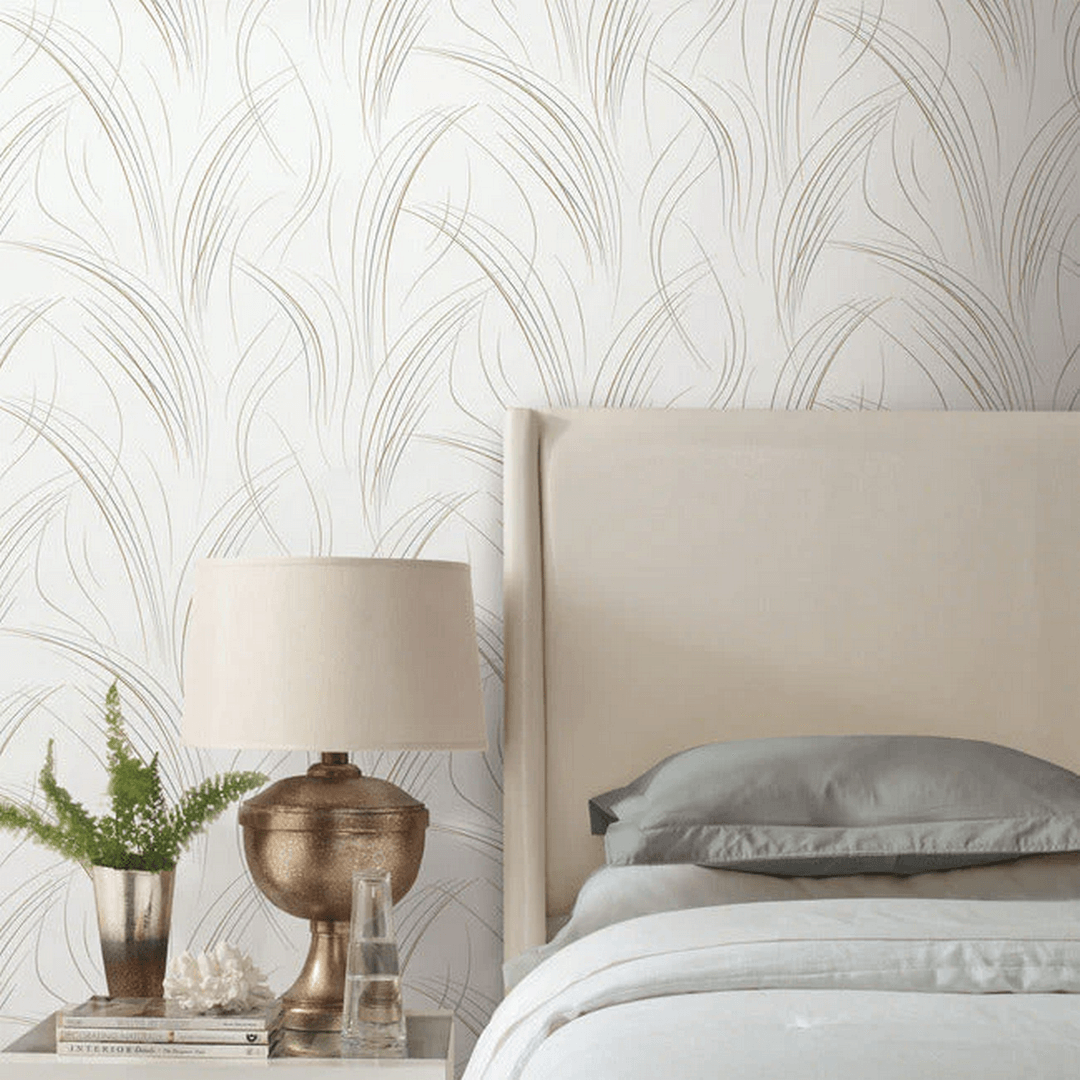 Tapeta linie York Wallcoverings EV3939 Graceful Wisp Casual Elegance