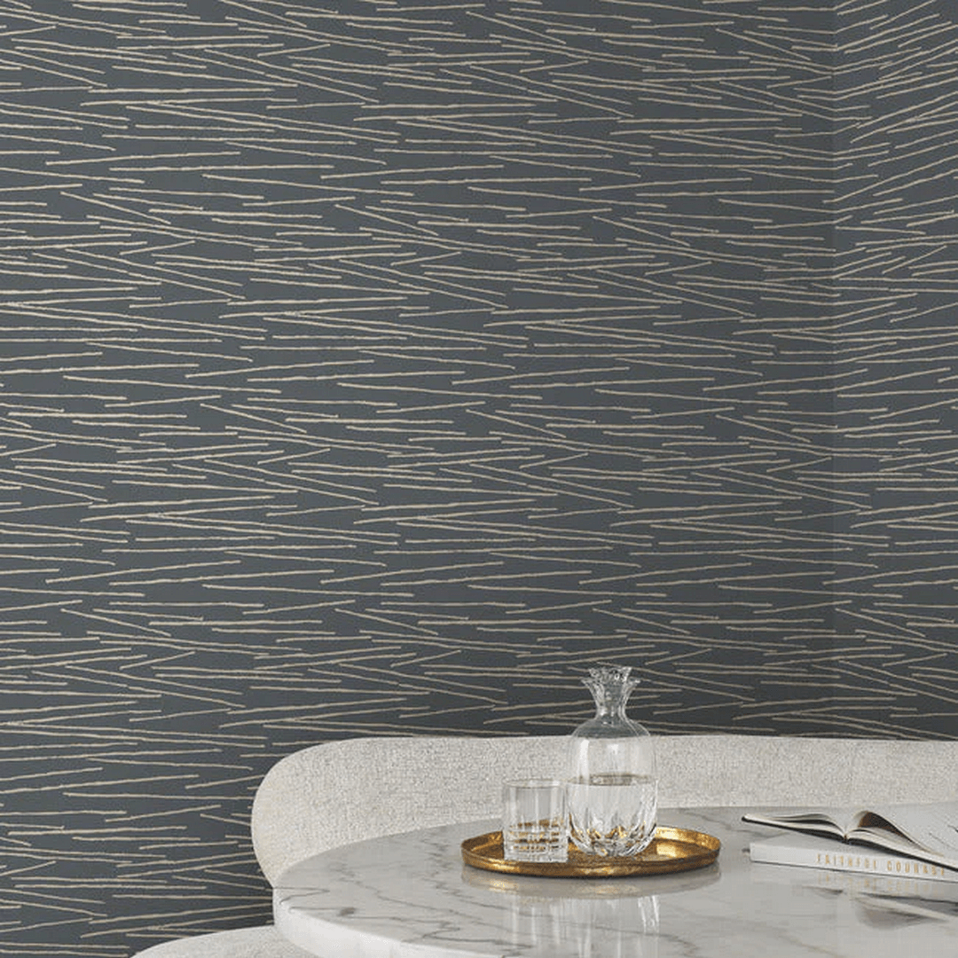 Tapeta kreski York Wallcoverings EV3940 Line Horizon Casual Elegance