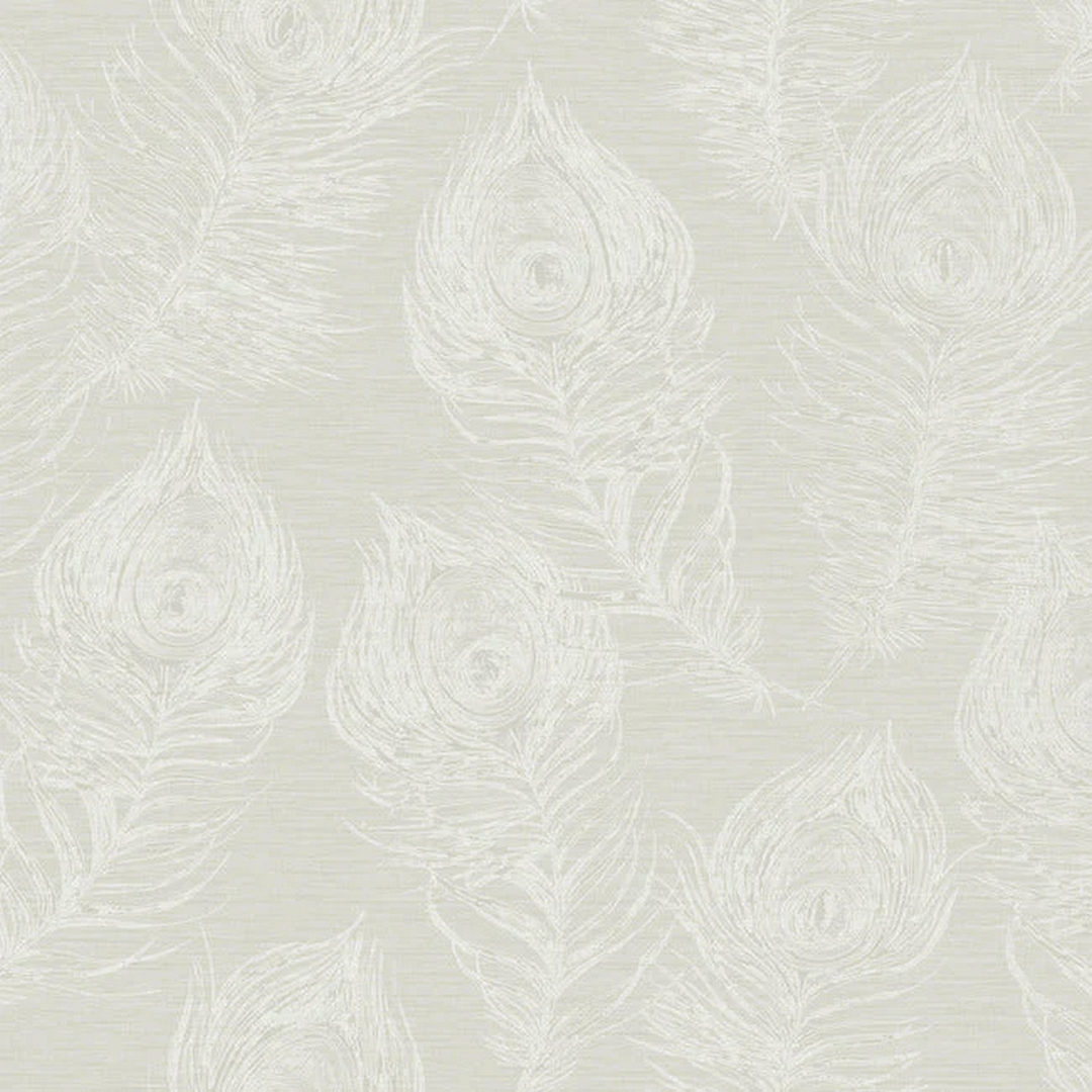 Tapeta pawie pióra York Wallcoverings EV3944 Regal Peacock Casual Elegance
