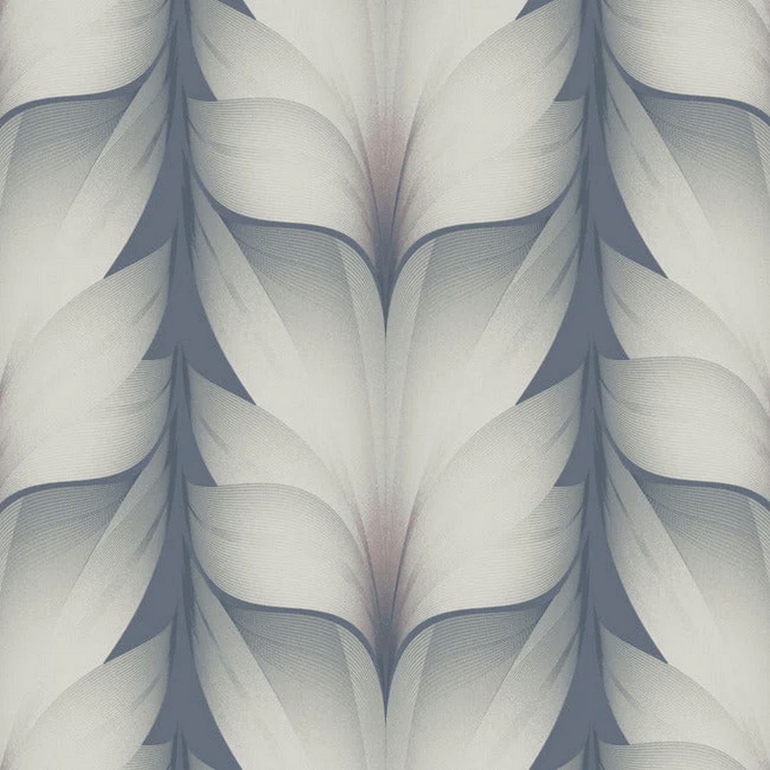 Tapeta eleganckie płatki lotosu York Wallcoverings EV3951 Lotus Light Stripe Casual Elegance