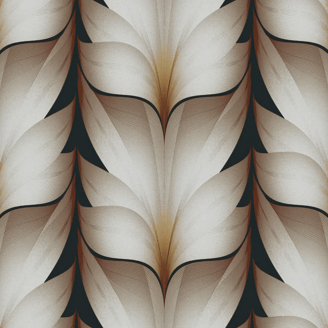Tapeta eleganckie płatki lotosu York Wallcoverings EV3954 Lotus Light Stripe Casual Elegance