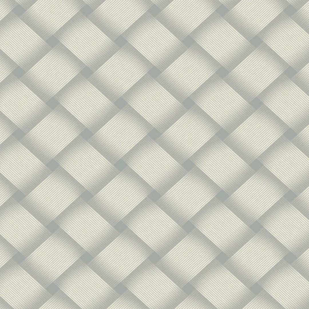 Tapeta z efektem plecionki York Wallcoverings EV3968 Bayside Basket Weave Casual Elegance