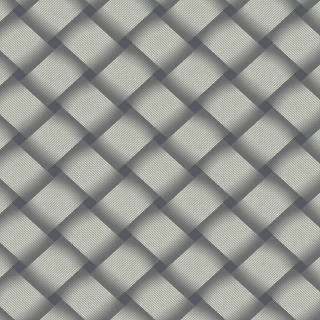 Tapeta z efektem plecionki York Wallcoverings EV3969 Bayside Basket Weave Casual Elegance