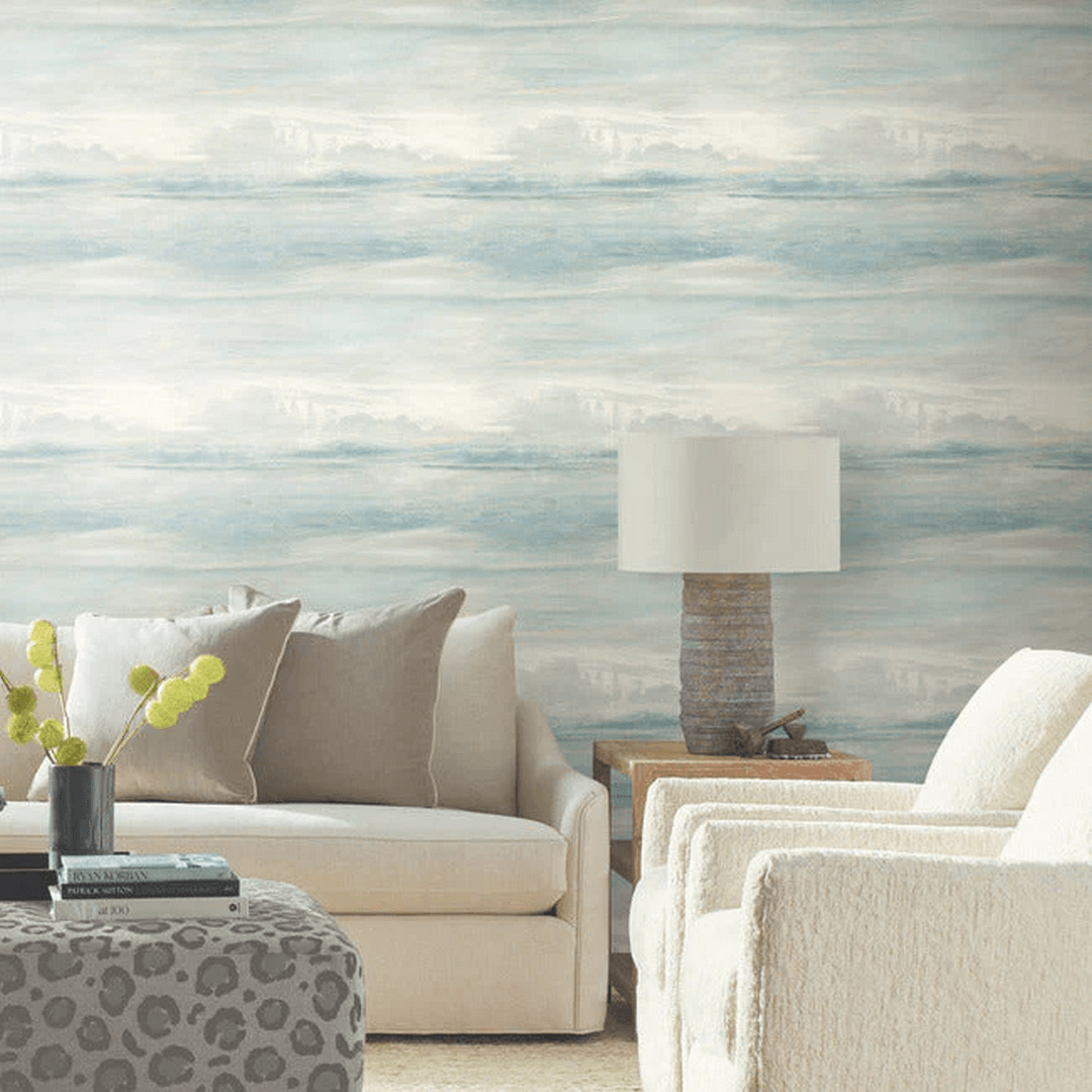 Tapeta cieniowana York Wallcoverings SO2434 Soothing Mists Scenic Casual Elegance