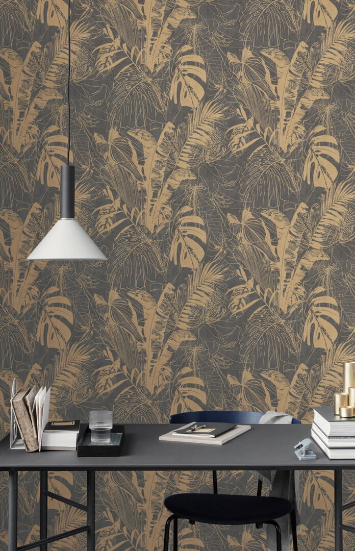 Tapeta tropikalne liście Prestige PH49303 Panthera