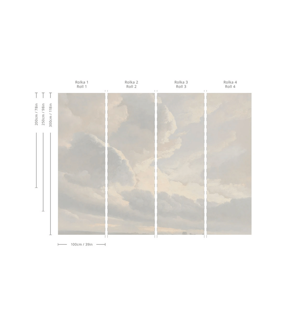 Mural chmury Wallcolors Cloudy Sky 9085 Cozy Landscapes