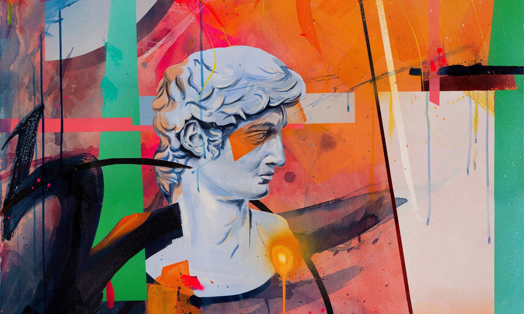 Fototapeta rzeźba i abstrakcja Wall Art Buenos