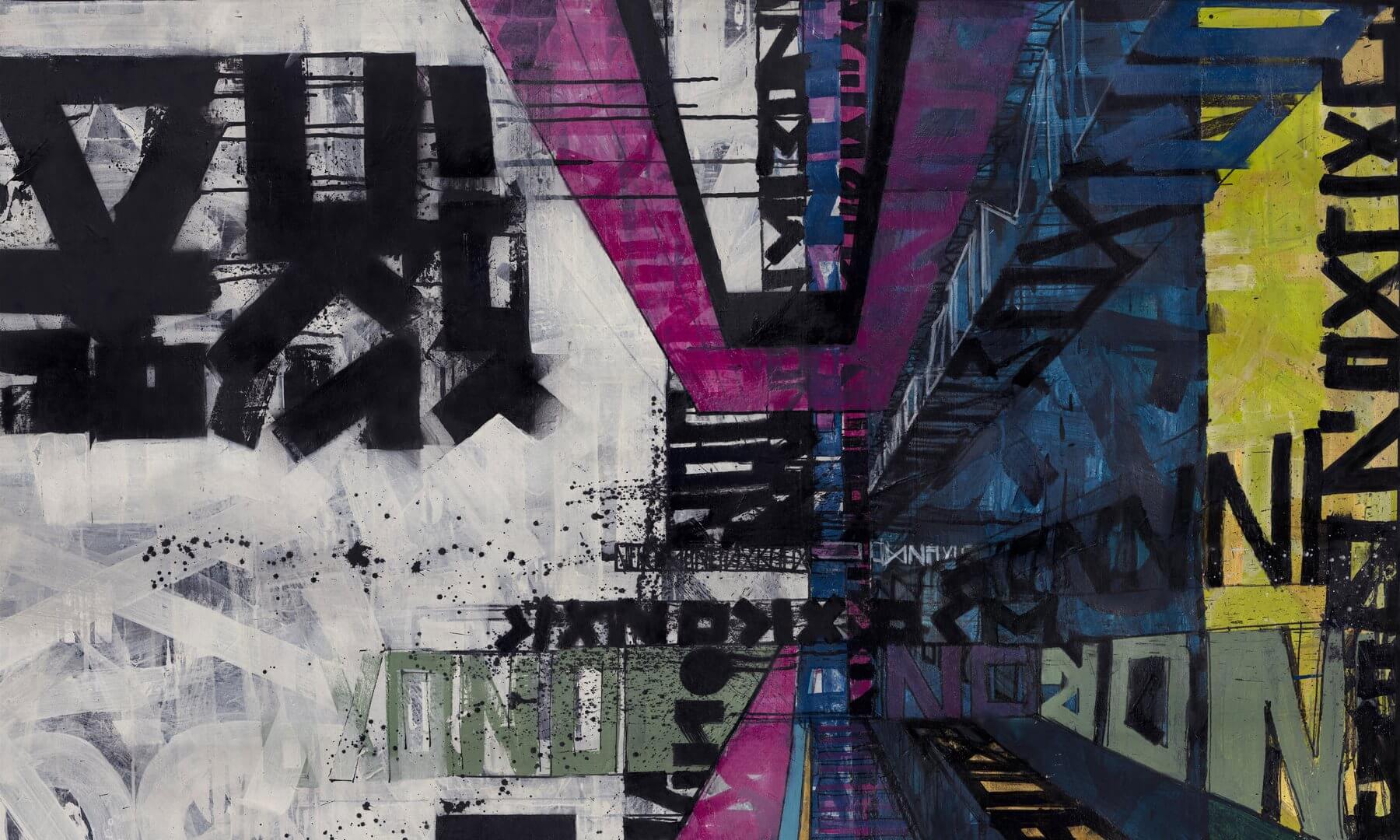 Fototapeta graffiti Wall Art Manhattan