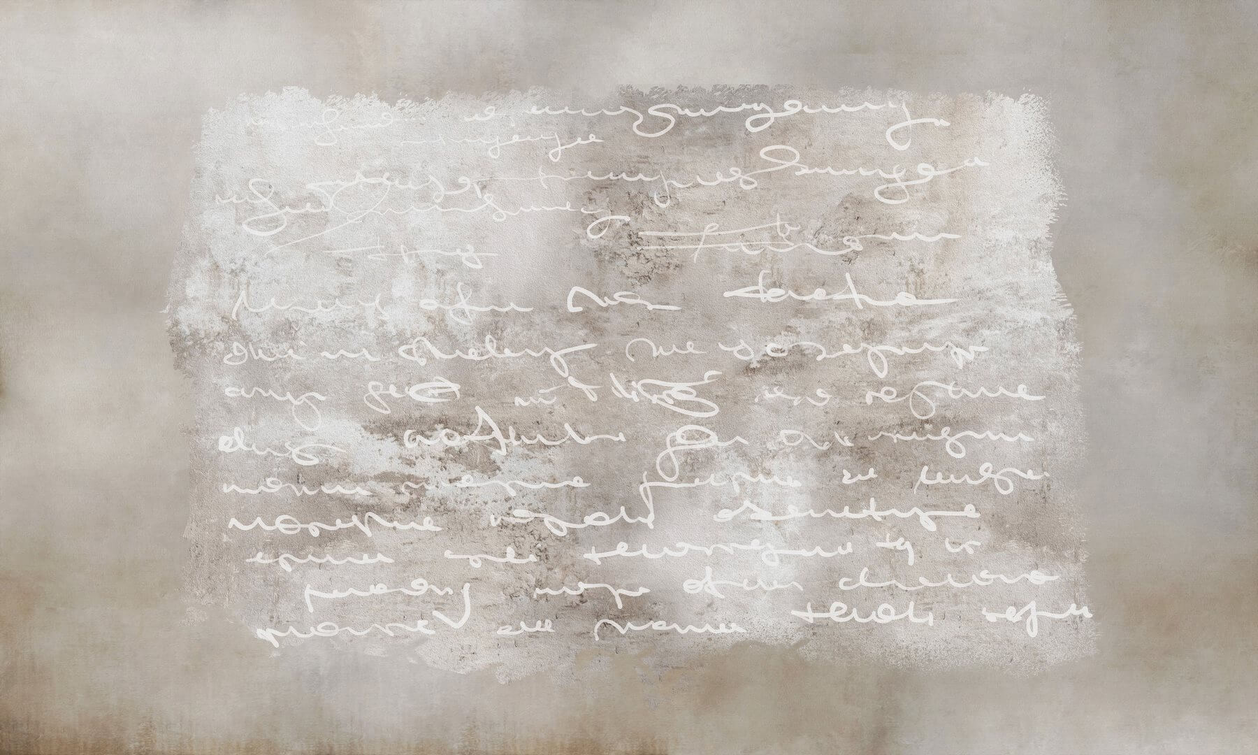 Fototapeta fragment listu na surowym tle Wall Art Vinci