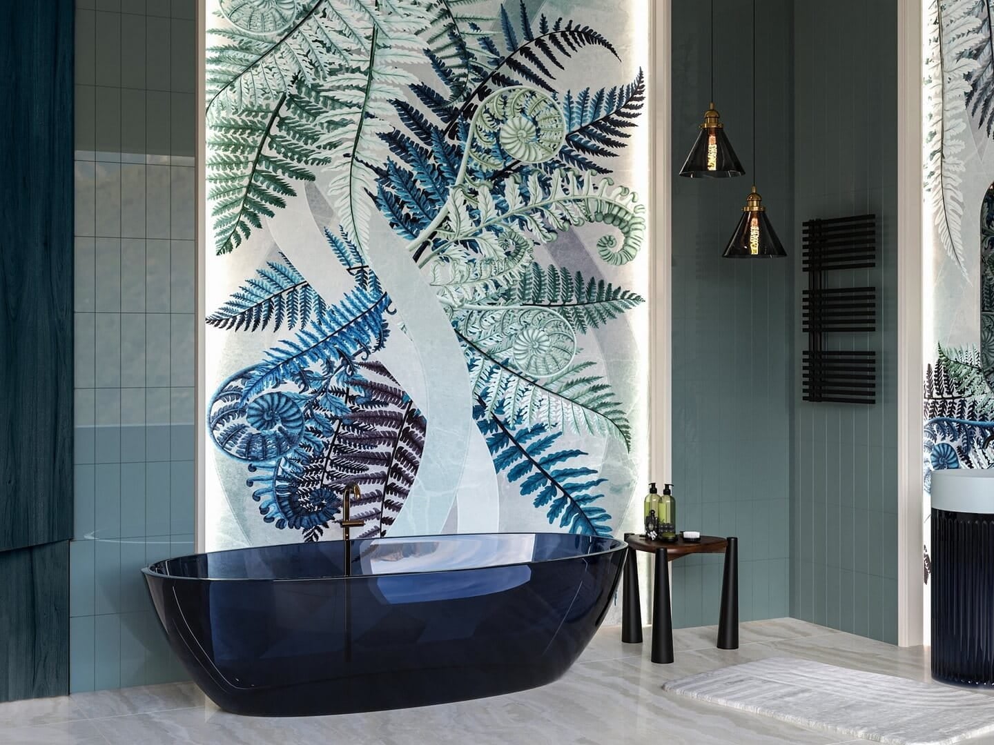 Fototapeta liście paproci Wallcraft Blurri 835312401