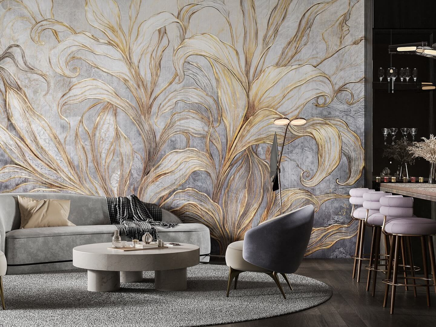Fototapeta liście konwalii Wallcraft Fiorita 905322401