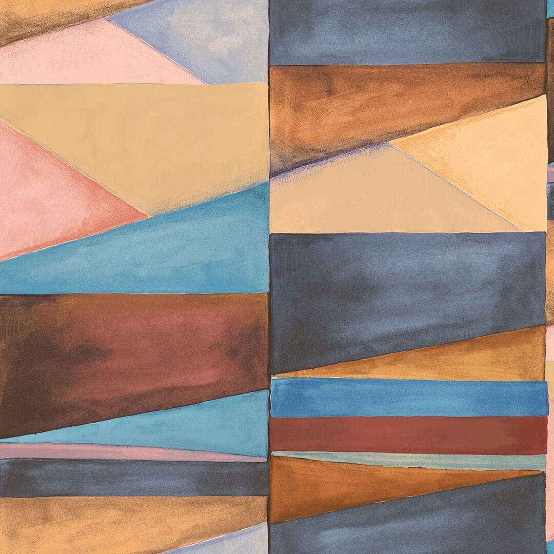 Tapeta geometryczna Decoprint SO27030 Color Blocks Soleado