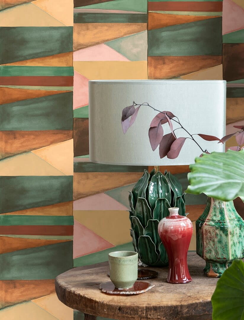 Tapeta geometryczna Decoprint SO27033 Color Blocks Soleado
