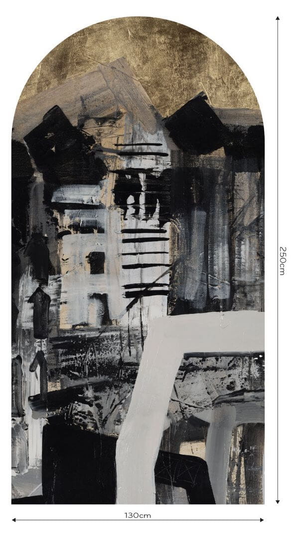 Mural łuk abstrakcyjne miasto Wall Art Eldorado Łuk