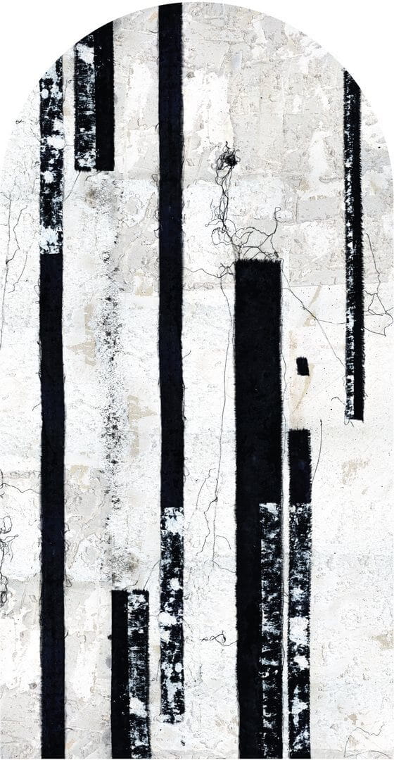 Mural łuk nowoczesny Wall Art Piano Łuk