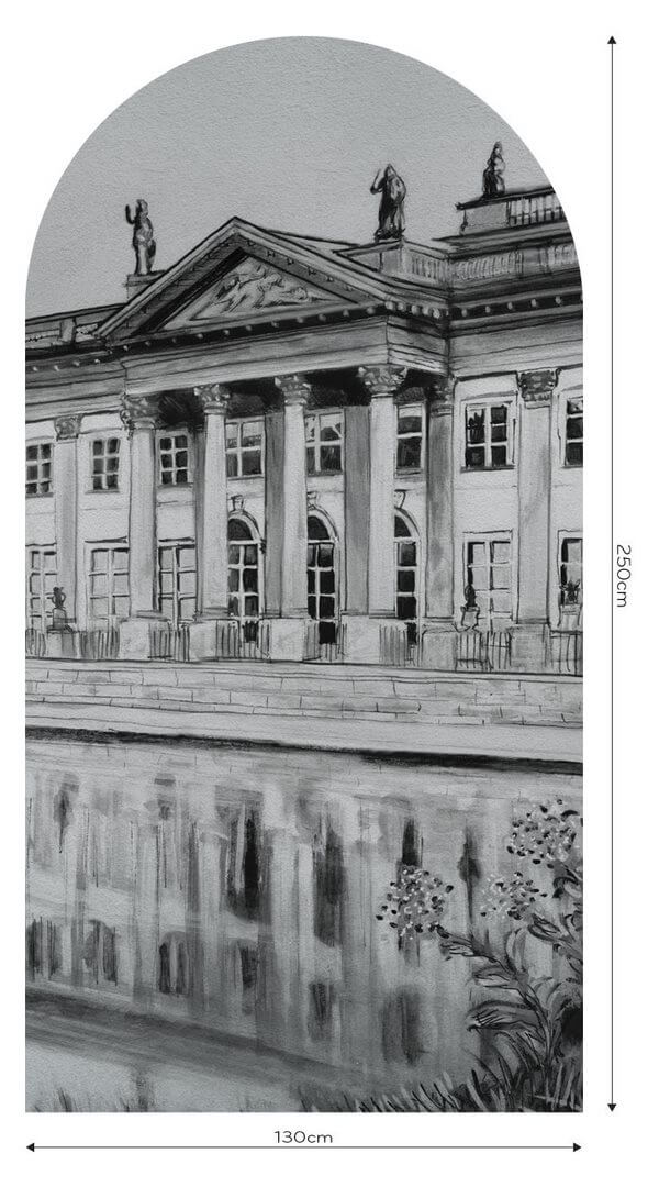 Mural łuk architektura Wall Art Royal Łuk