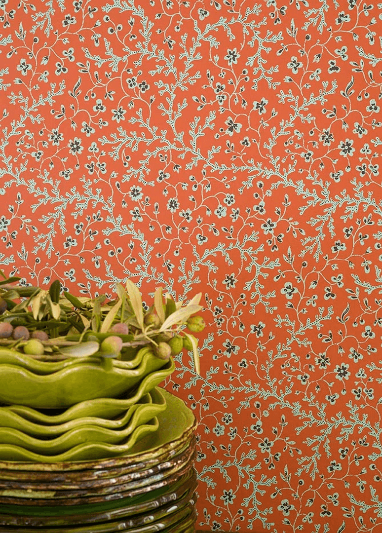Tapeta kwiaty koralowców Pierre Frey FP787004 Fleurs De Corail Eternel Ete