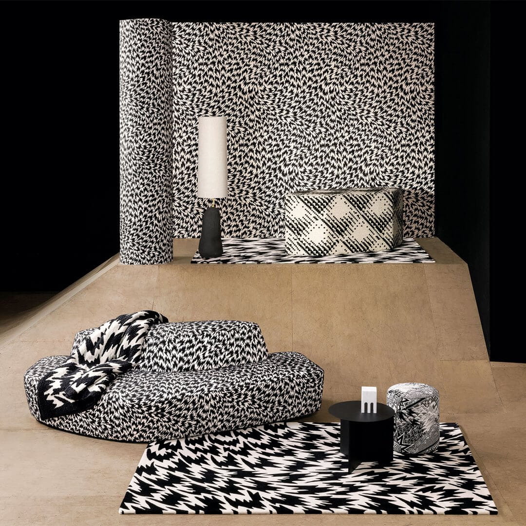 Tapeta naturalna z abstrakcyjnym wzorem Kirkby Design WK820/01 Flash Eley Kishimoto II