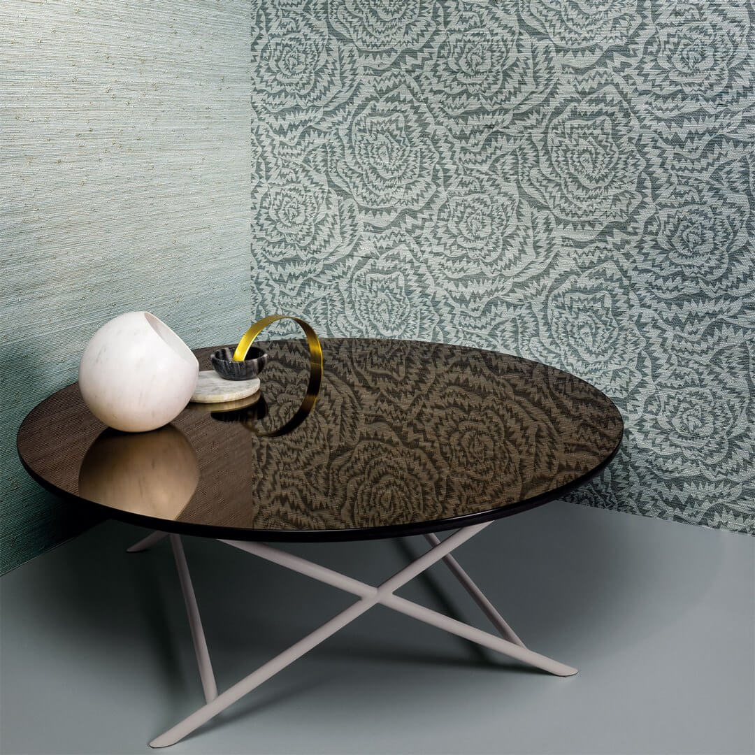Tapeta naturalna abstrakcyjne kwiaty Kirkby Design WK821/06 Jagged Roses Eley Kishimoto II