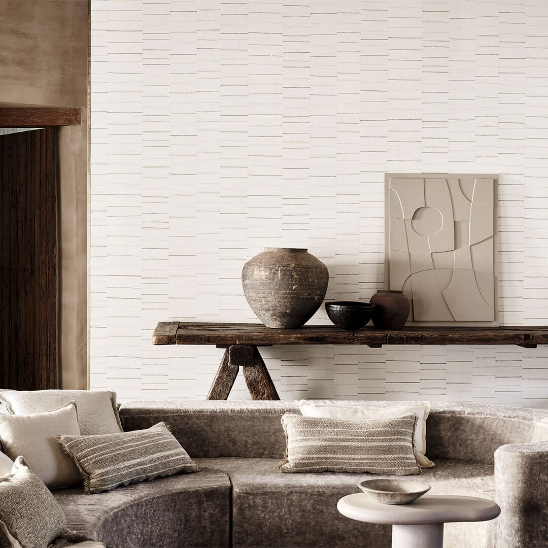 Tapeta z papieru japońskiego geometryczna Mark Alexander MW122/02 Sidestep Collage II