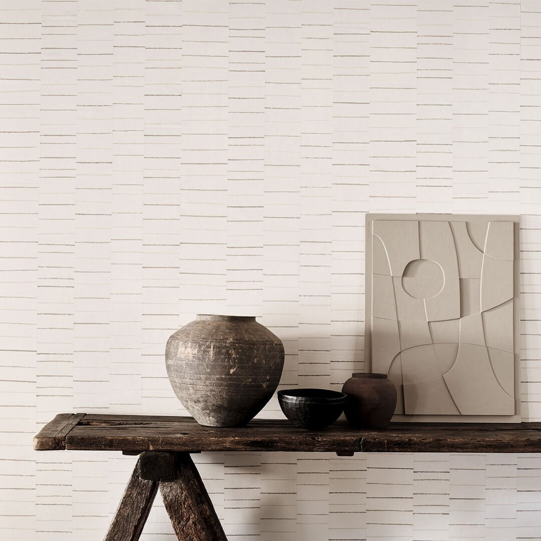 Tapeta z papieru japońskiego geometryczna Mark Alexander MW122/04 Sidestep Collage II