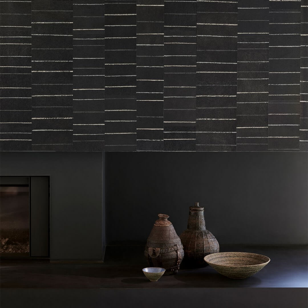 Tapeta z papieru japońskiego geometryczna Mark Alexander MW122/04 Sidestep Collage II