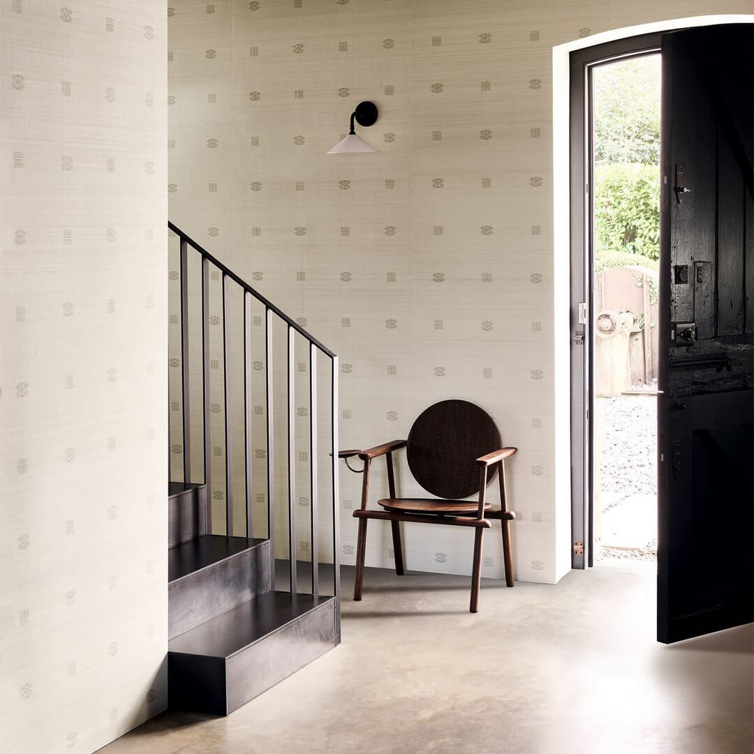 Tapeta z naturalnych włókien trawy Mark Alexander MW132/01 Parade Collage II