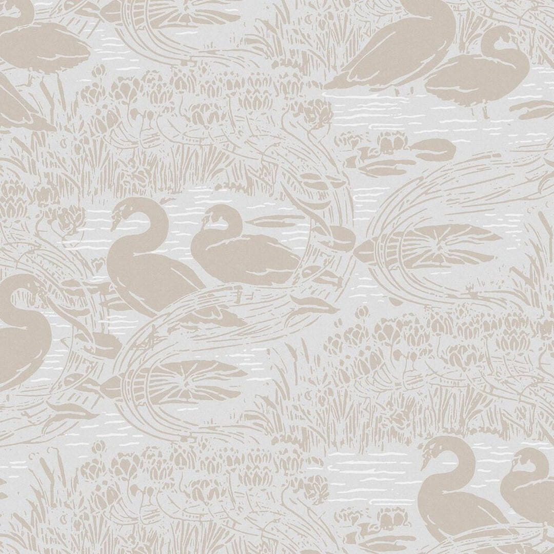 Tapeta łabędzie Laura Ashley 118471 Swans Volume III