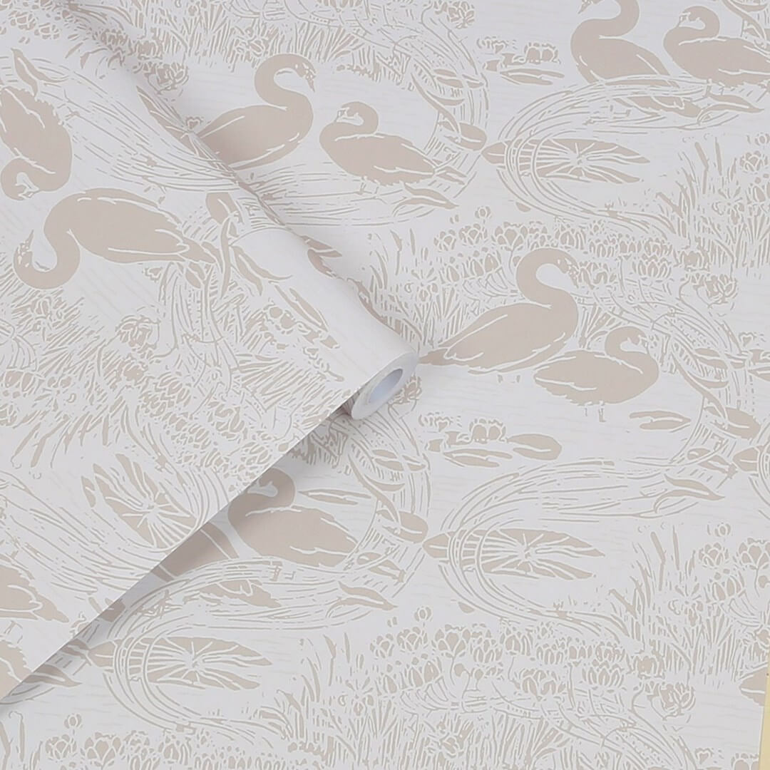 Tapeta łabędzie Laura Ashley 118471 Swans Volume III