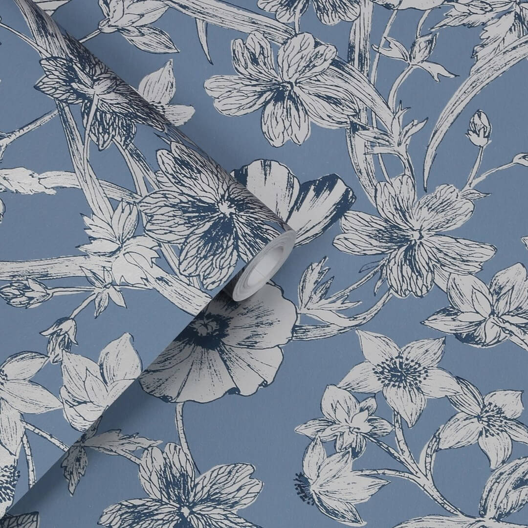 Tapeta kwiaty Laura Ashley 118486 Summerhill Volume III