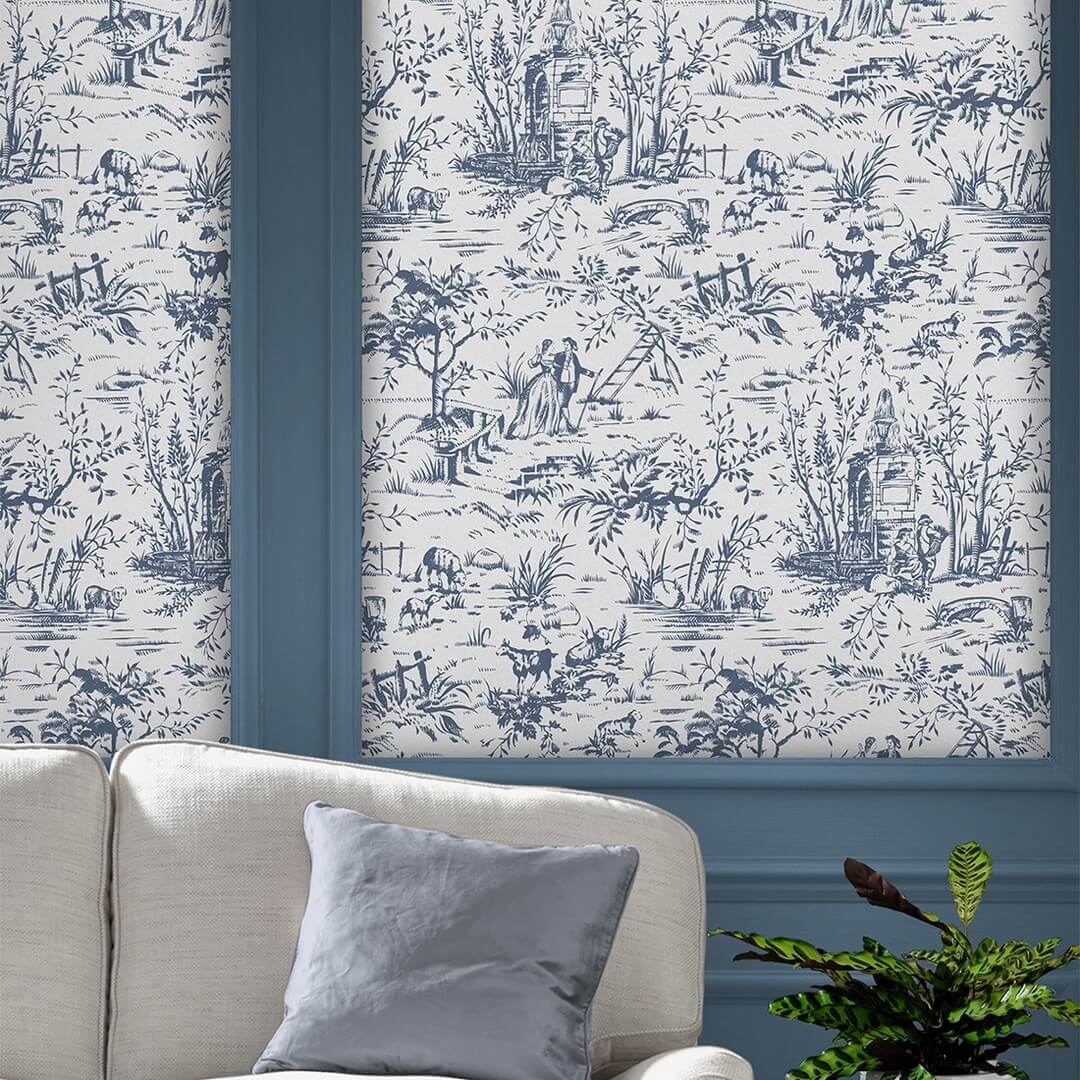 Tapeta scenki rodzajowe Laura Ashley 118494 Toile de Joy Volume III
