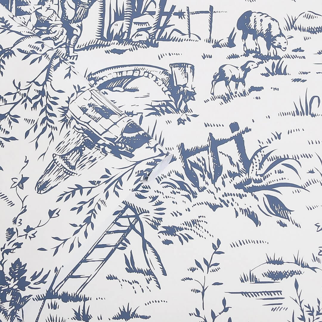 Tapeta scenki rodzajowe Laura Ashley 118494 Toile de Joy Volume III