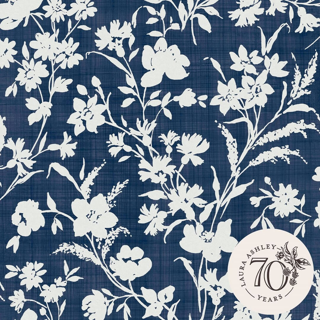 Tapeta kwiaty i liście Laura Ashley 119854 Rye Volume III