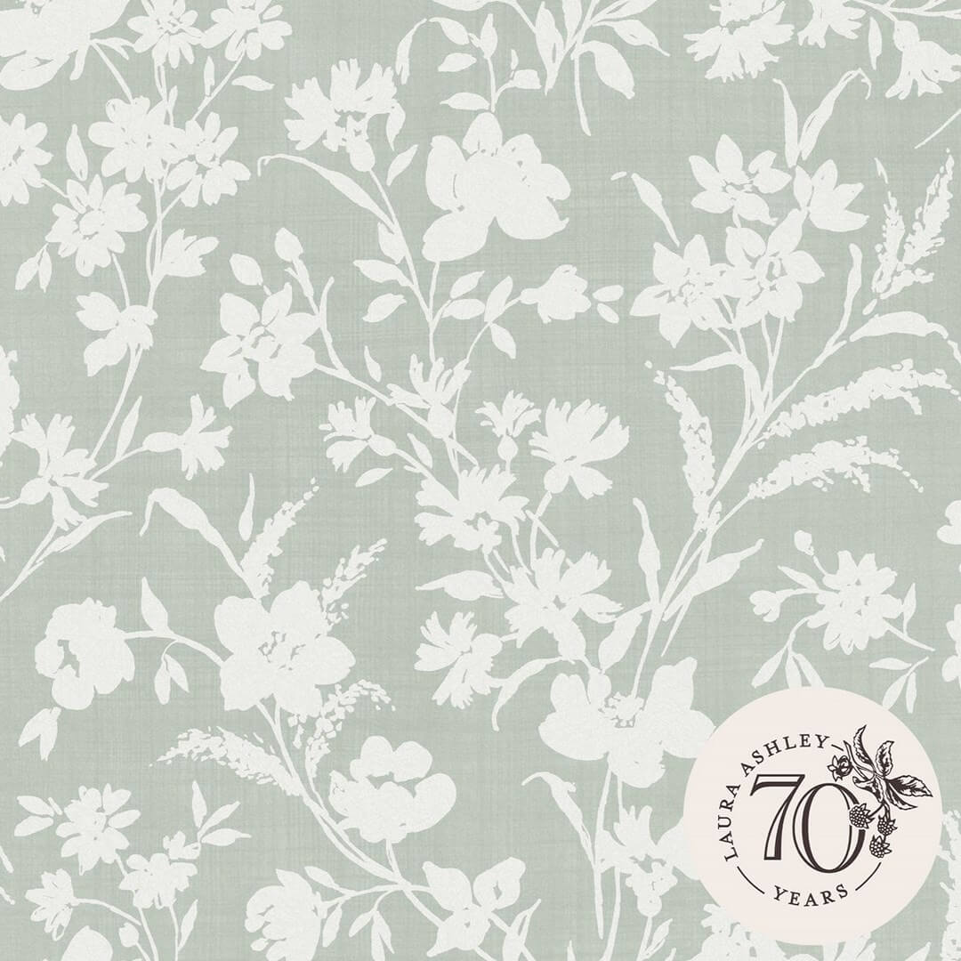 Tapeta kwiaty i liście Laura Ashley 119855 Rye Volume III