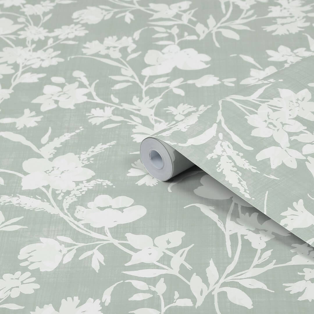Tapeta kwiaty i liście Laura Ashley 119855 Rye Volume III