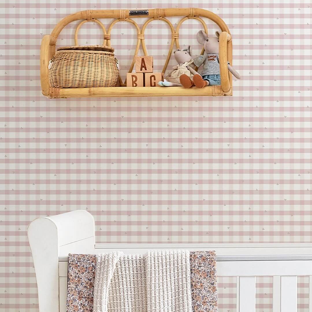 Tapeta kratka i kropki Laura Ashley 119865 Gingham Volume III