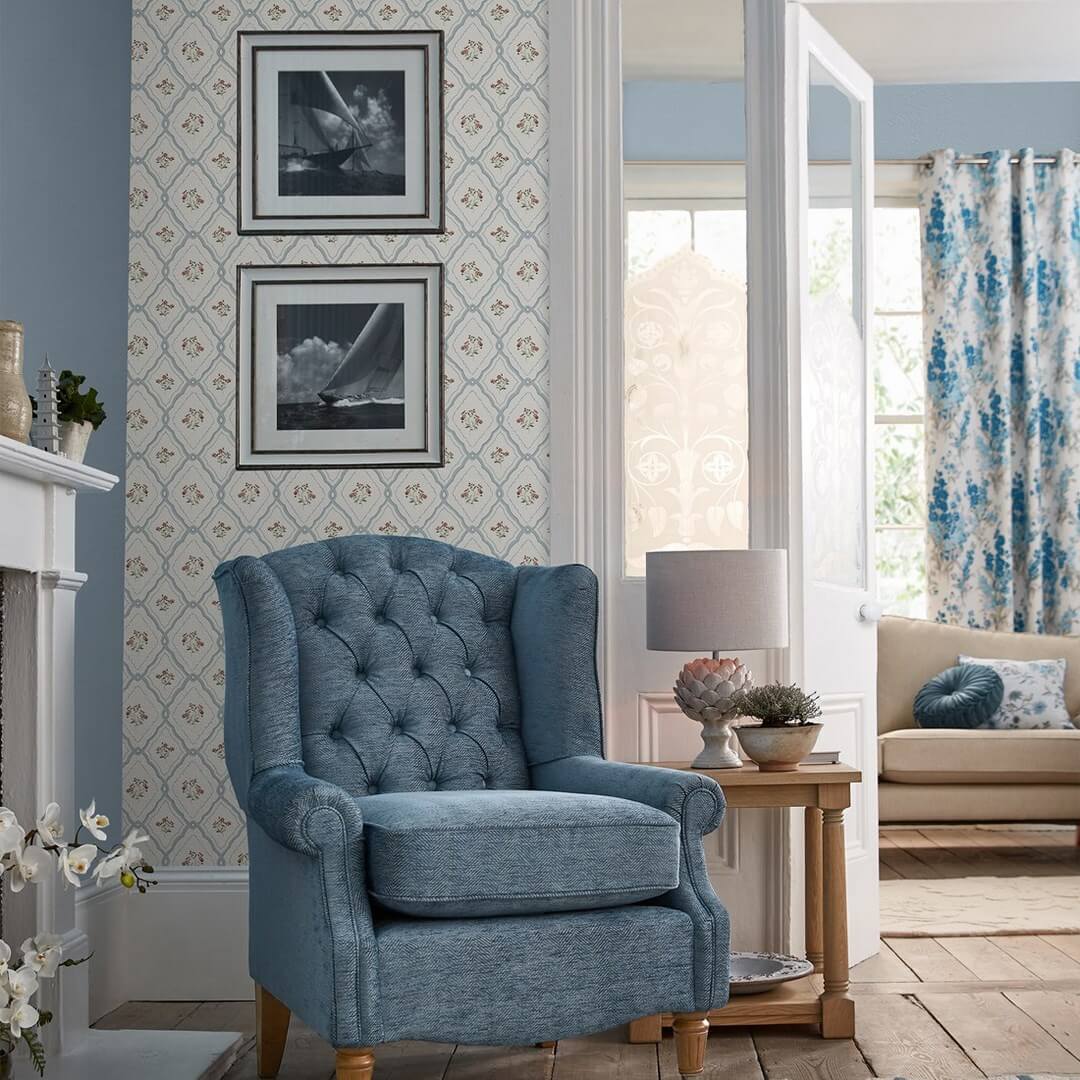 Tapeta kratownica Laura Ashley 121066 Pinford Trellis Volume III