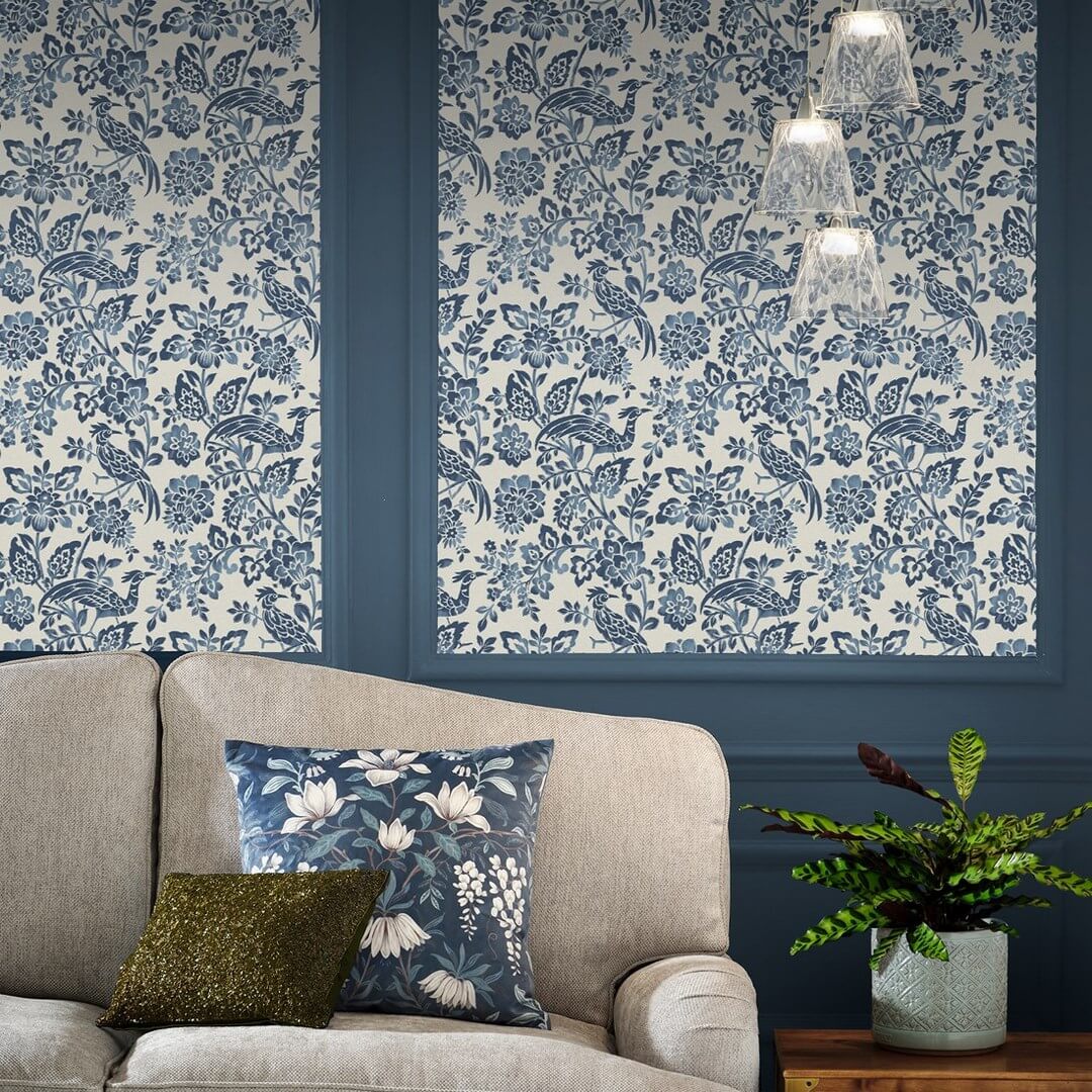 Tapeta botaniczna Laura Ashley 121067 Adain Palace Volume III