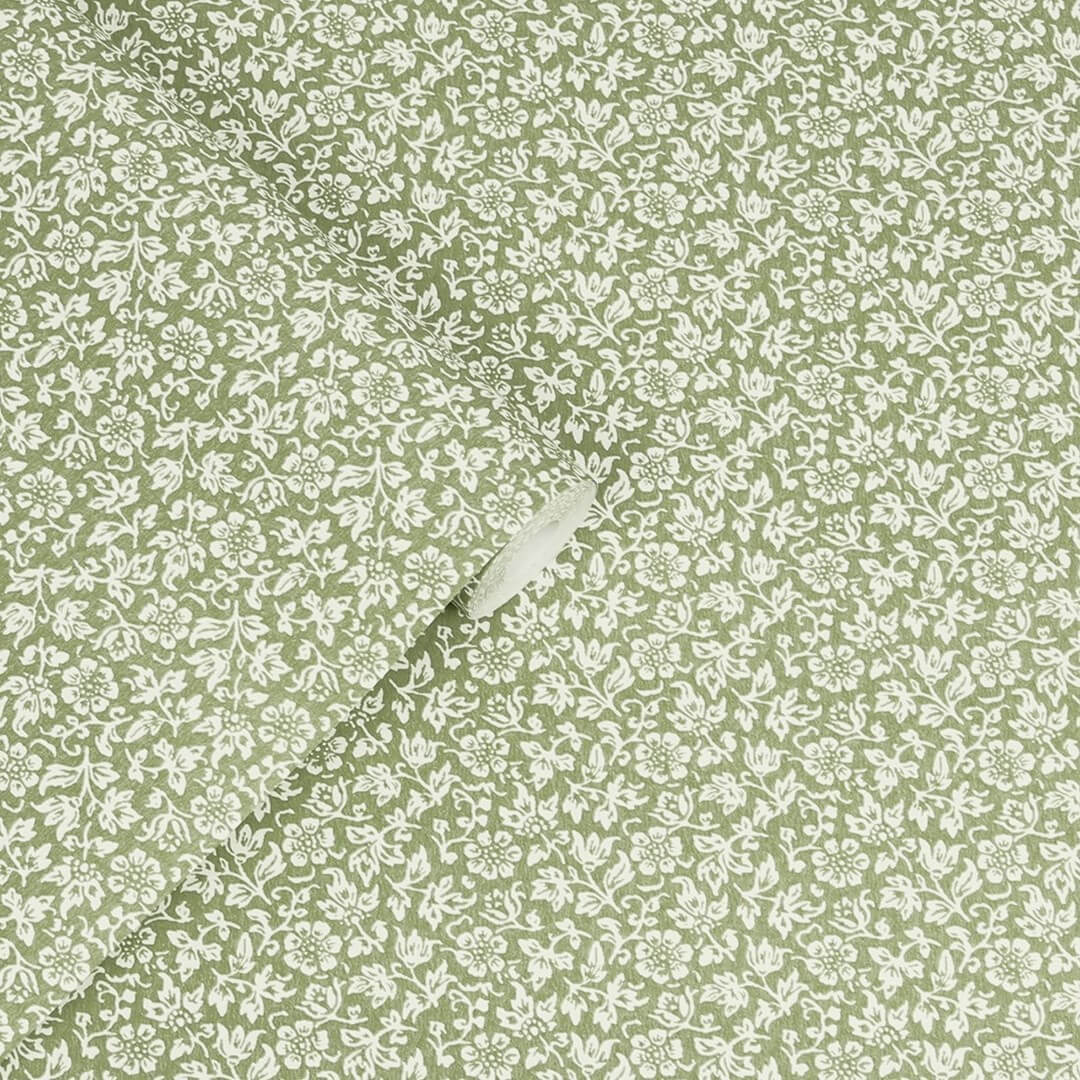 Tapeta roślinna Laura Ashley 121077 Sweet Alyssum Volume III