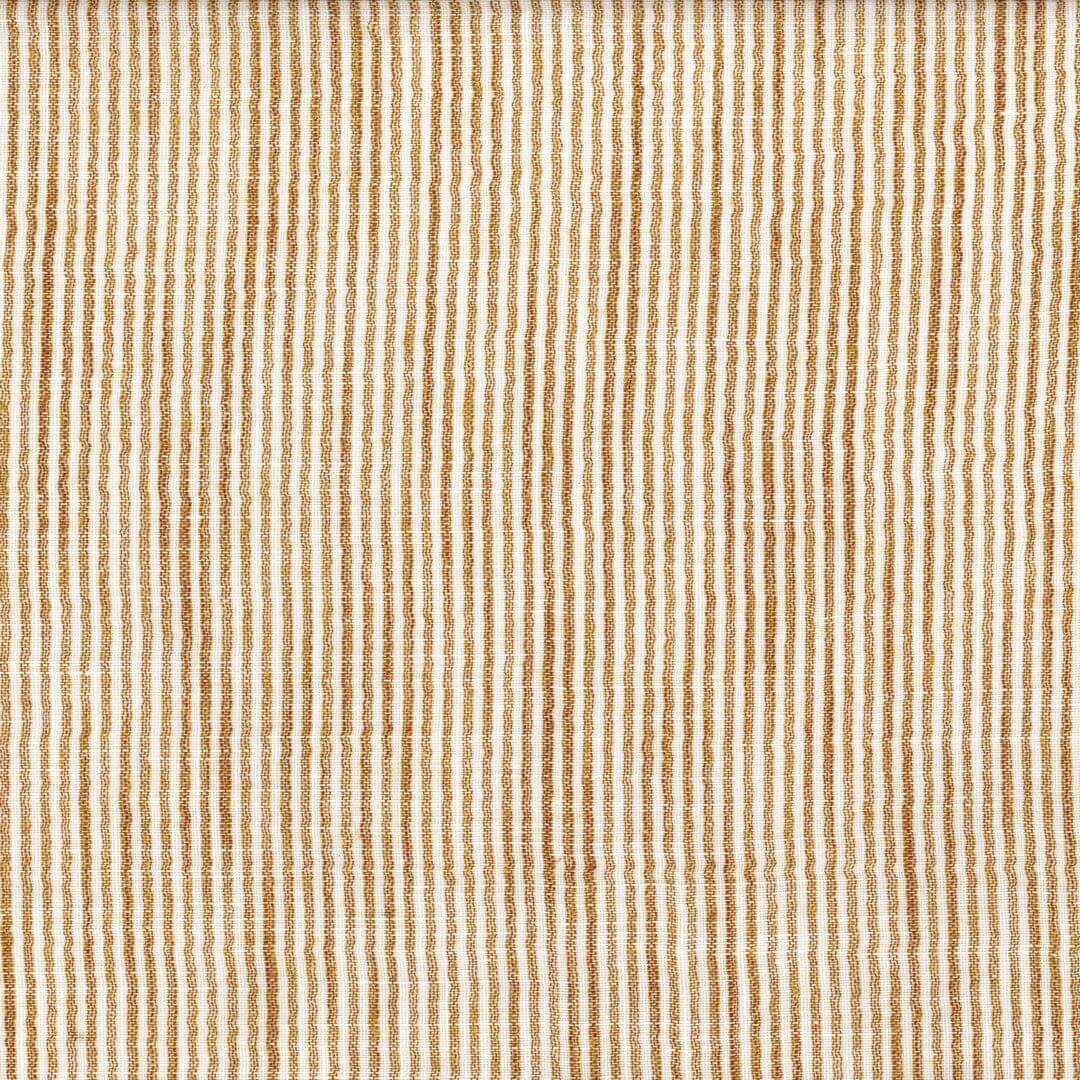 Tkanina w paseczki Casamance 45230134 Junon Noce De Lin - 298 cm szer.