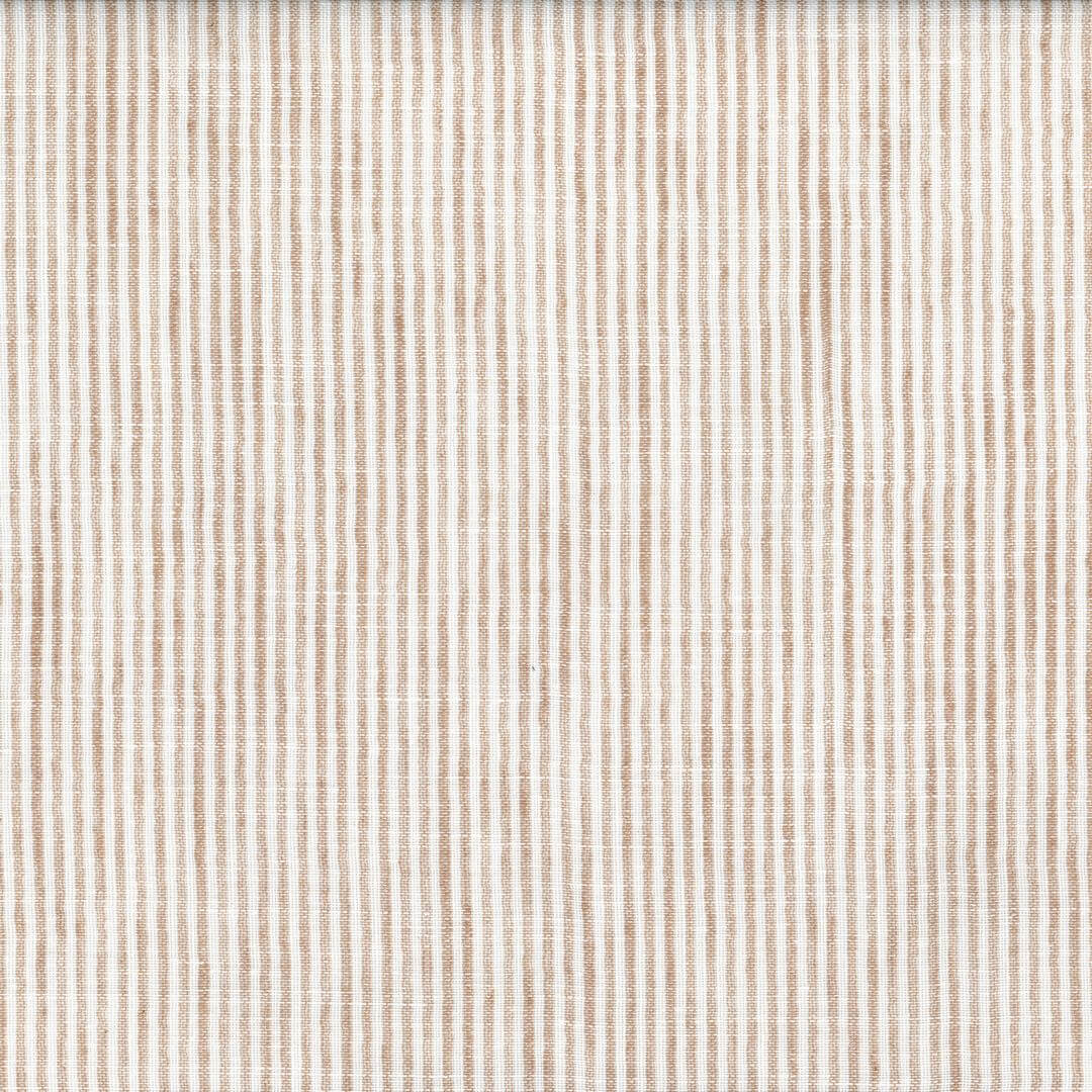 Tkanina w paseczki Casamance 45230267 Junon Noce De Lin - 298 cm szer.