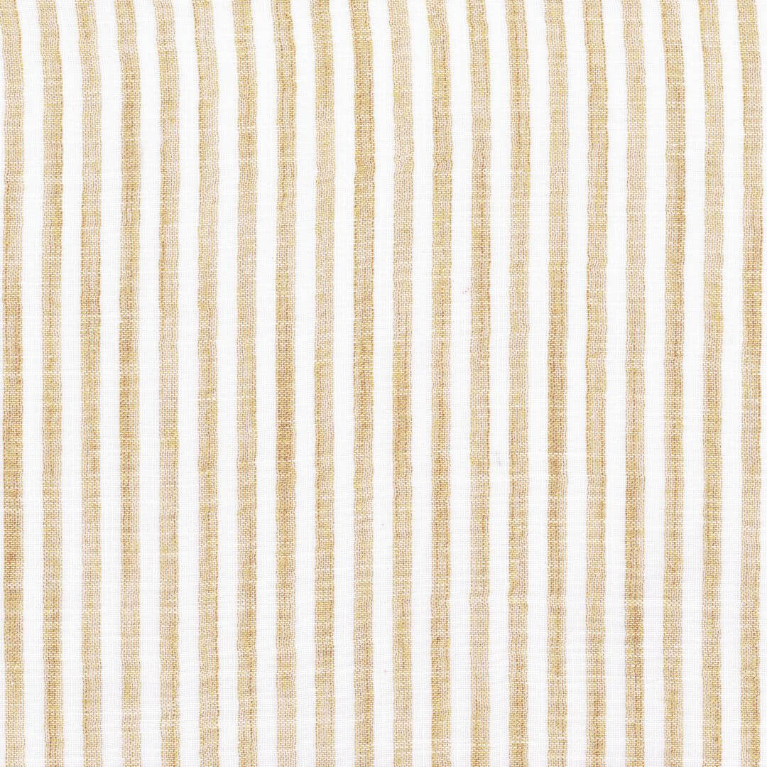 Tkanina w paski Casamance 45250247 Hera Noce De Lin - 298 cm szer.