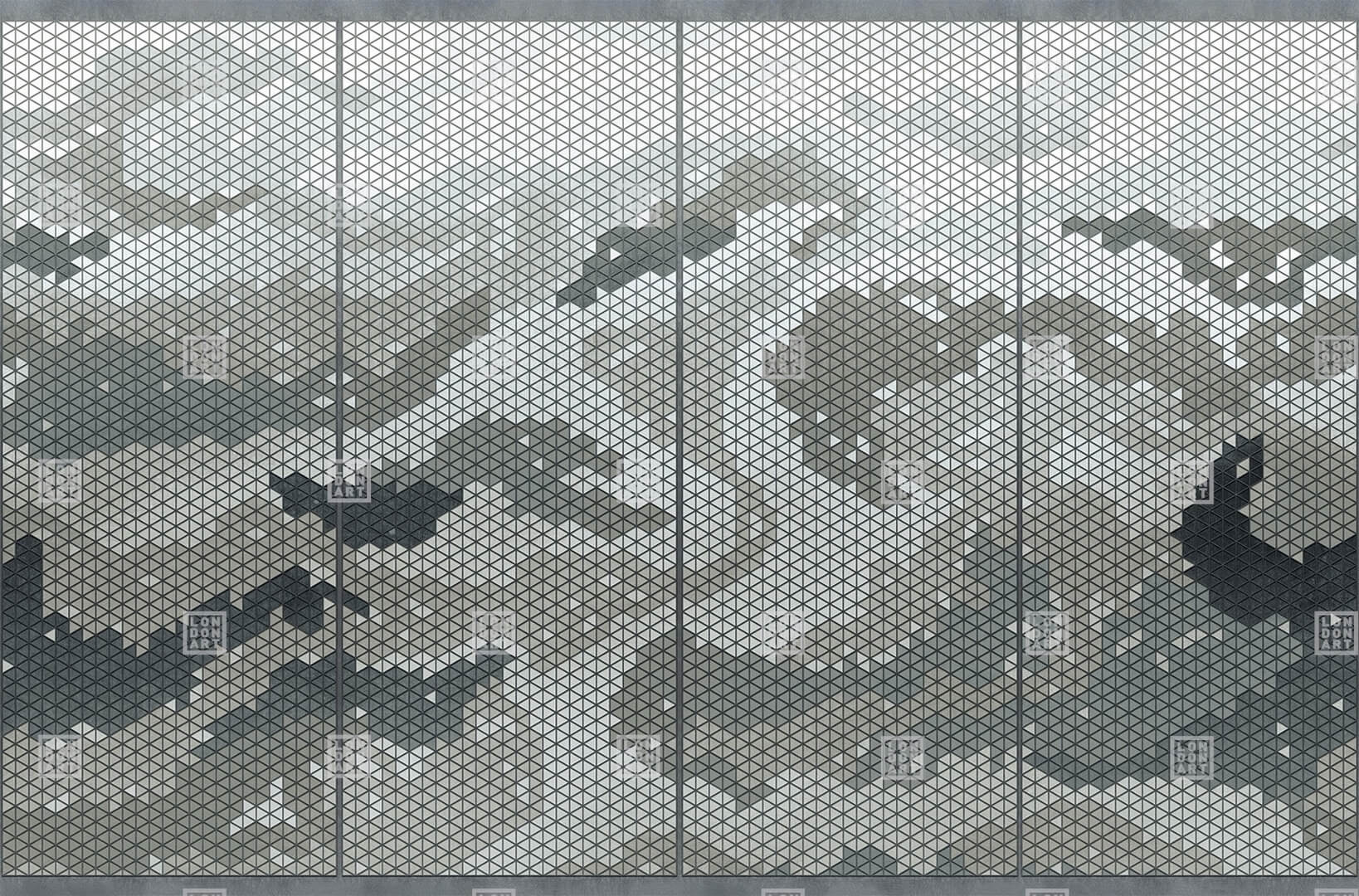 Fototapeta nowoczesna geometryczna London Art TDV2GP103_2 How Do You Feel The Daydreamer Vol.2