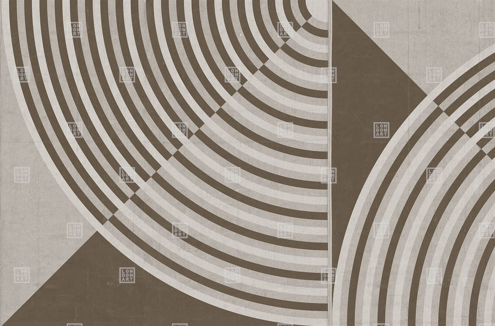 Fototapeta geometryczna linie London Art TDV2GP104_2A Come Back Baby The Daydreamer Vol.2