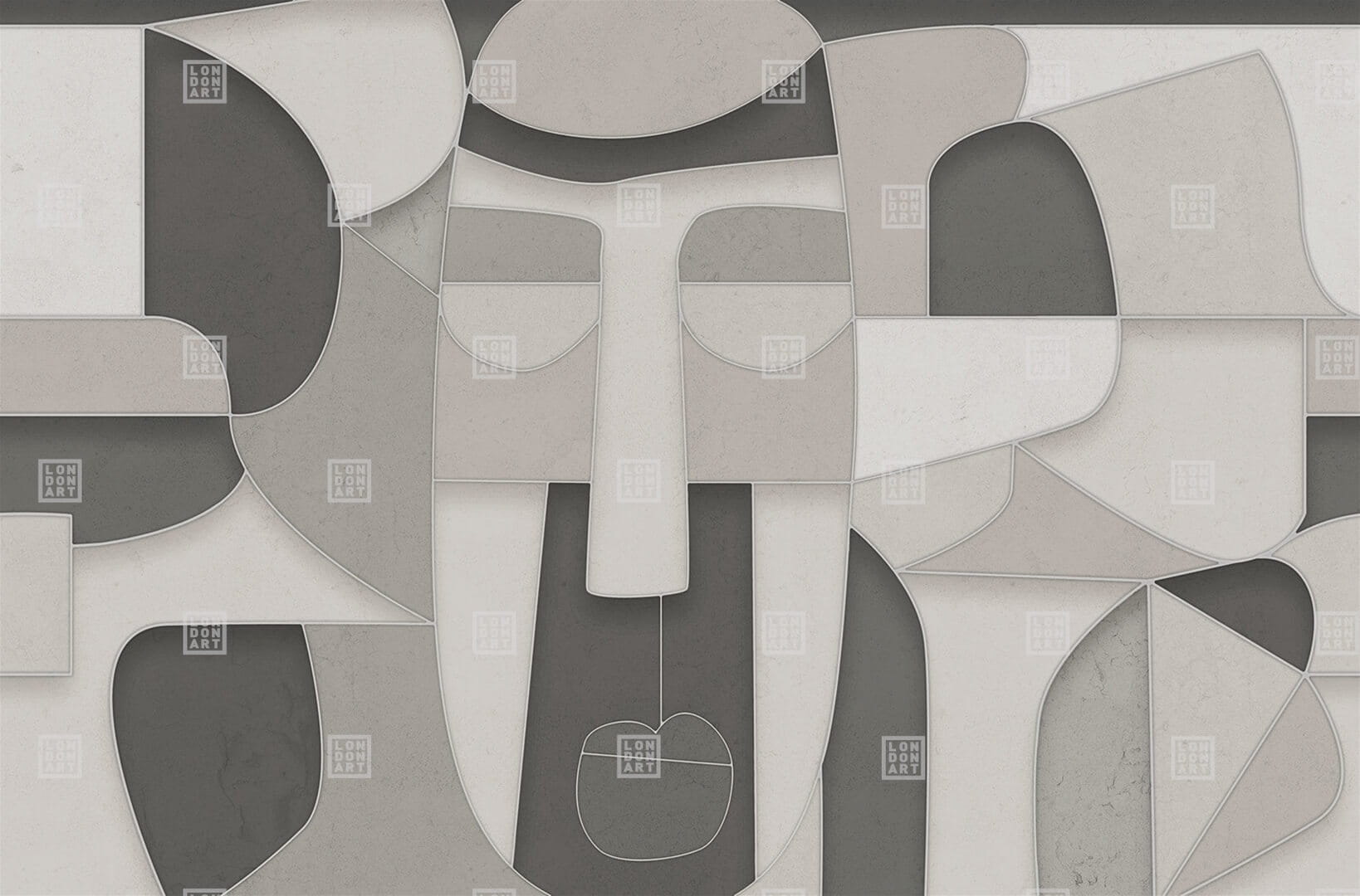 Fototapeta geometryczna London Art TDV2GP204_2A Strictly Confidential The Daydreamer Vol.2
