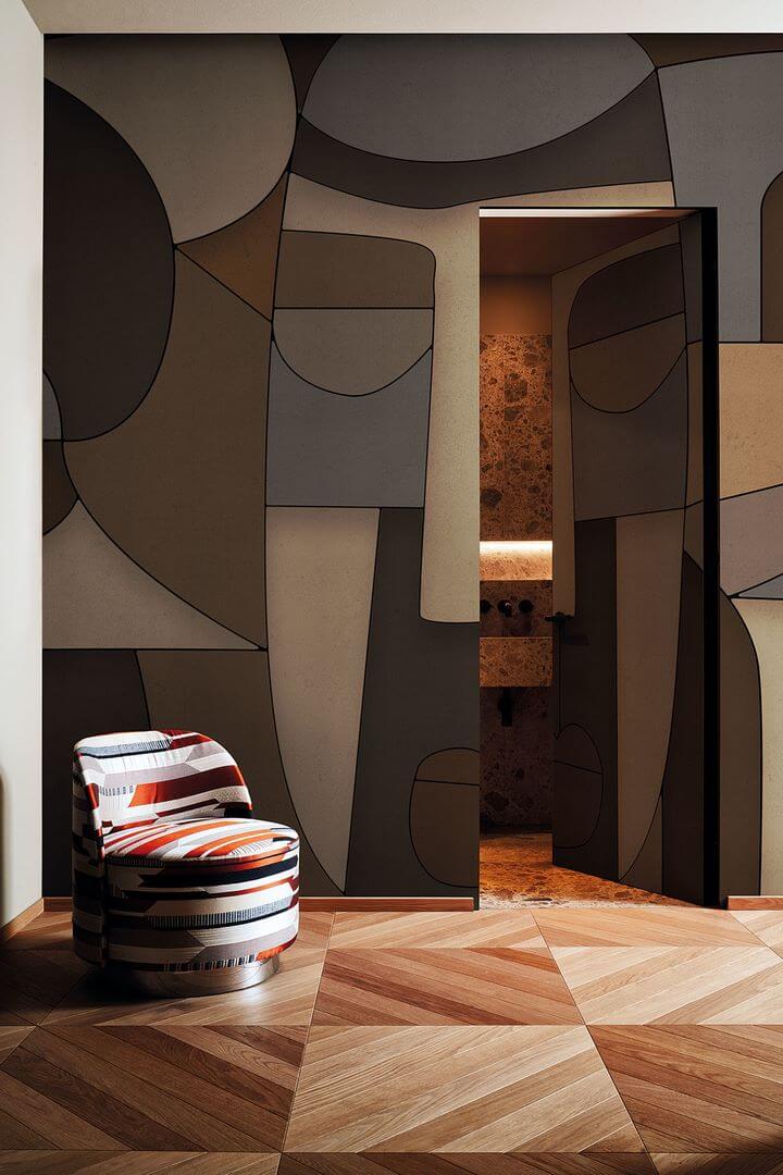 Fototapeta geometryczna London Art TDV2GP204_2B Strictly Confidential The Daydreamer Vol.2
